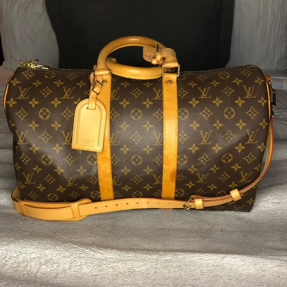 Louis Vuitton Handbags - Preloved Louis Vuitton keep all 45 bandoulière